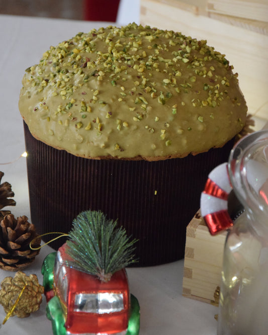 IL PANETTONE AL PISTACCHIO